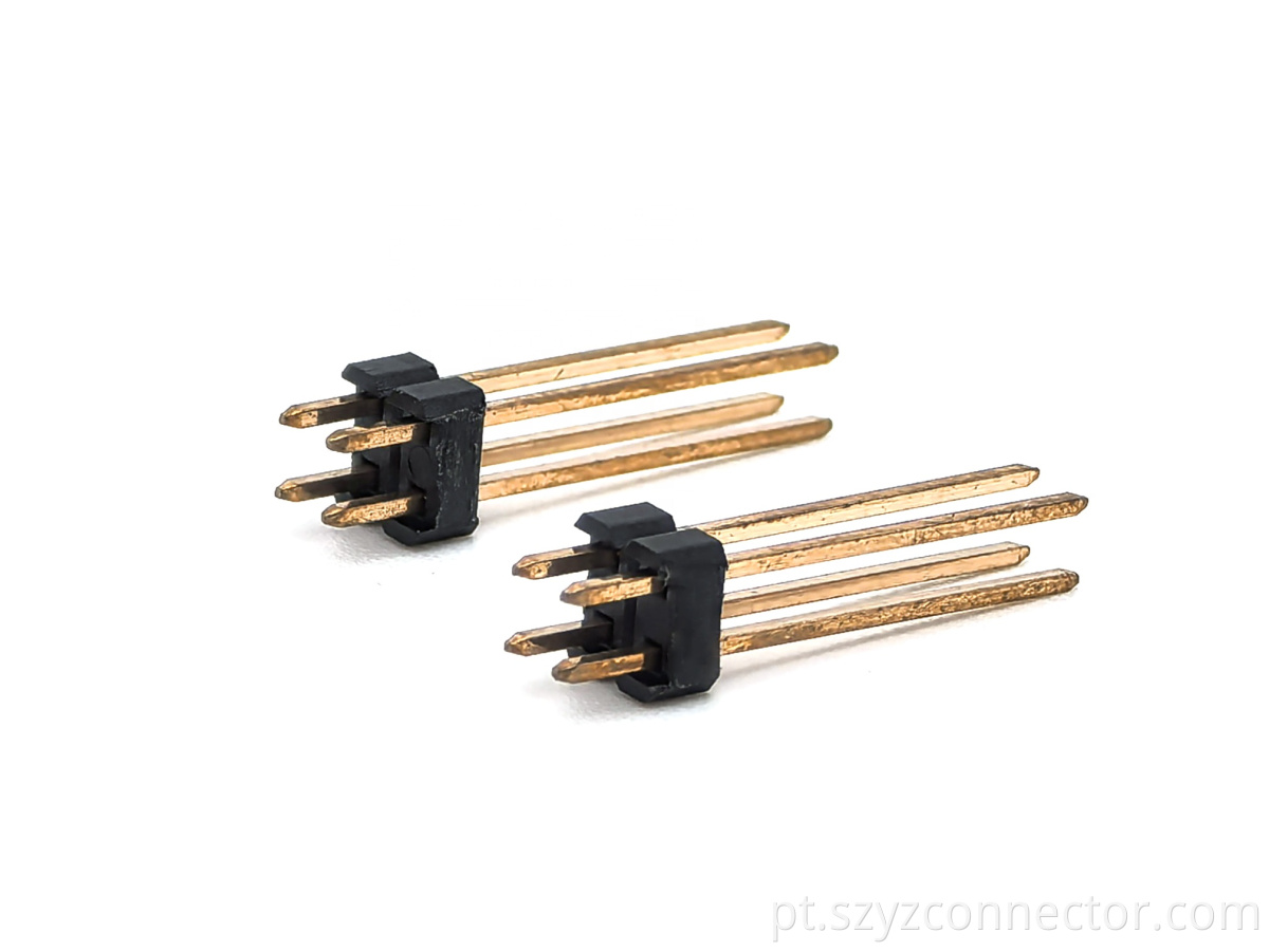 Cabeçalho de pino de 2,54 mm 2.54mm Pitch Pin header